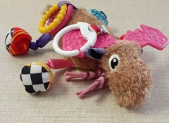 TOMY/Lamaze Moose Plush Baby Developmental Crib Toy *Crinkle/Teether/Rattle
