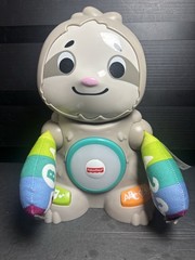 Fisher Price Linkimals Sloth Learning Toy Interactive Lights Music Sounds Tested