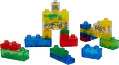 Sensory Soft Building Blocks for Toddlers：20 Pcs Jelly Squishy Stacking Block…