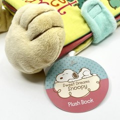 Peanuts Snoopy Plush Book Sweet Dreams Baby Lovey Nakajima 2014