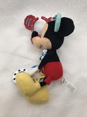 Disney Baby Mickey Mouse On The Go Pull Down Activity Toy, 14″ Stroller Crinkle