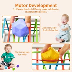 Baby Sensory Montessori Activity Toys for 1 2 Year Old Boy Girl, Early