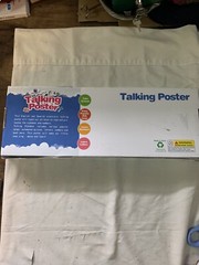 Bilingual talking poster for toddlers