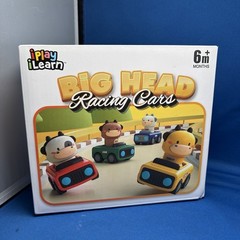 iPlay iLearn Big Head Racing Cars Animal Car Toy Multicolor 6+ Months