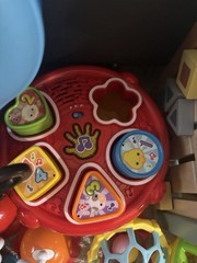 Fisher-Price Multicolor Animal Theme Developmental Activity Toys Lot, Ages 0-18M