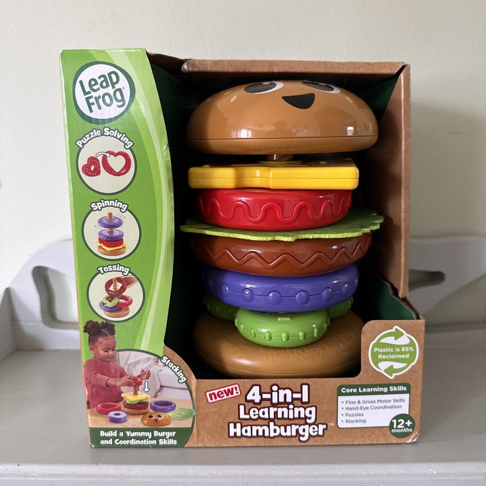 Leap Frog 4-in-I Learning Hamburger