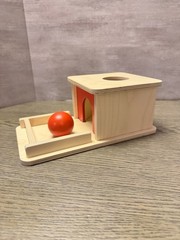 Montessori Object Permanence Box 7-9 Months