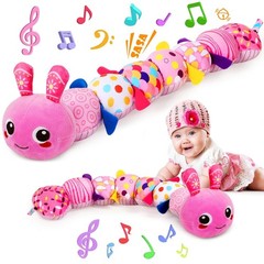 KMUYSL Baby Toys 0 6 12 Months Sensory Music Animal Stuffed
