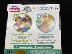 TOOMIES Dimpl T.Rex JURASSIC WORLD Toddler Toy TOMY – NEW IN BOX