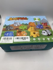 52 Piece ABC Animal Matching Game Educational Toy for Toddlers open damage box