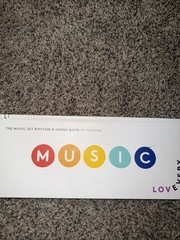Lovevery Music Color Match Song Card Set * 18+ Months * 10 Cards 20 Songs
