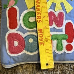 I can do it myself Book Soft with Carrying Handle Basic Fine Motor Skills EUC