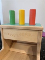 Lovevery Wooden Peg Drop Thinker Play Kit in Excellent Condition!