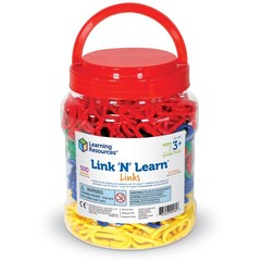 Learning Resources Link N Learn Links – 500 Pieces, Ages 3+, Preschool