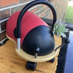 The Original WHEELY BUG 7502 Small Lady Bug Scooter Prince Lionheart 15″ long