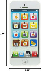 1 Pc Phone Kids Learning Toy Play Cell Phone