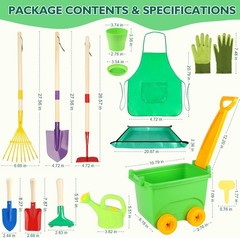 4-Wheel Gardening Kit for Kids – Inspiring Outdoor Learning & Play Experience