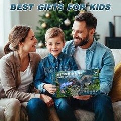 Sunrad Remote Control Dinosaur Toys for Kids 3-5 4-7 8-12 Year Old, Electronic R