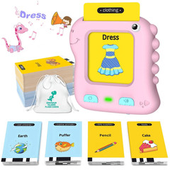 Toddler Toys Talking Flash Cards, Preschool Educational Learning Toys for Toddle