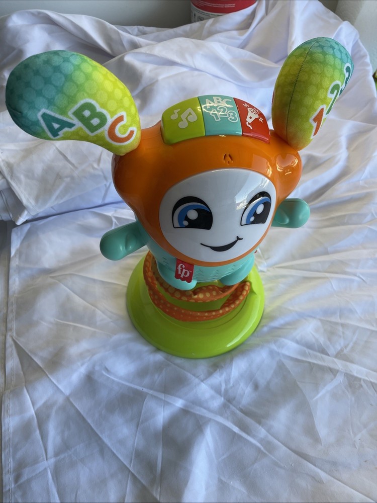 Fisher-Price HFT76 Learning Toys – DJ Bouncin’ Beats Interactive Toy – WORKS.