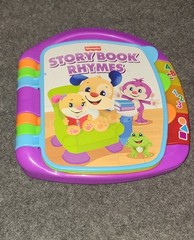 Fisher-Price Laugh and Learn Storybook Rhymes Book with Lights & Sounds Working