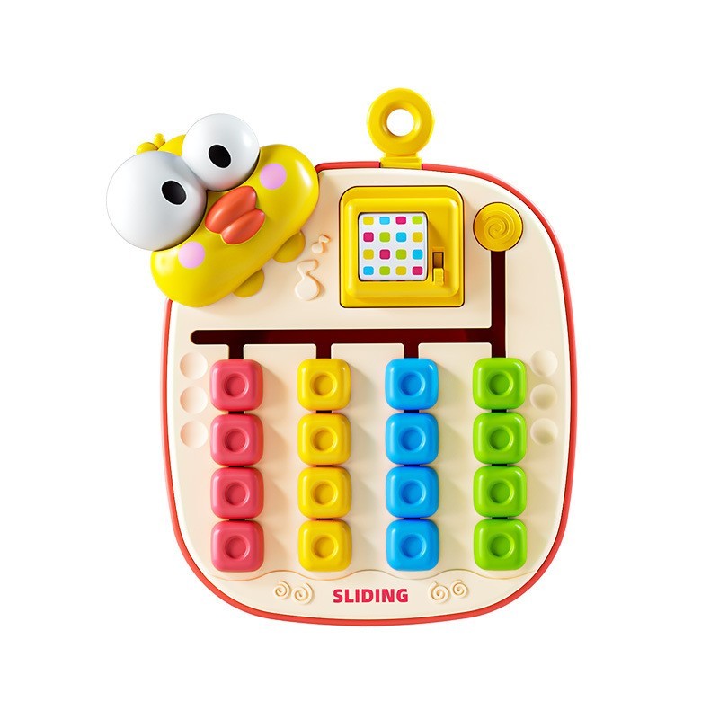 Montessori Color Matching Puzzle Toy | Fine Motor Skills Sliding Logic Game