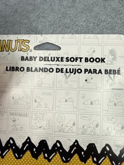 NEW Peanuts Snoopy Baby Deluxe Soft Book “Sun’s Out Beach Time!” 0+