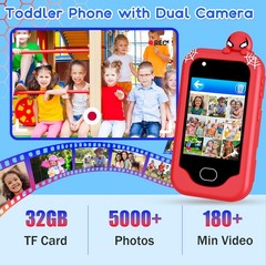 Kids Smart Phone， Toddler Easter Birthday Gift for Age 3-10, Touchscreen Kids…