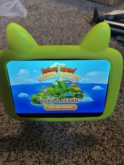 AILA Sit and Play Learning System Educational Toddler Tablet Green W Box Tested