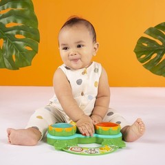 Safari Beats Educational Musical Drum Toy – Engaging Lights & Tunes 3 +