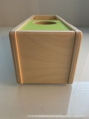 Lovevery Sliding Box Top from The Thinker Play Kit 11-12 months & SOFT BALL