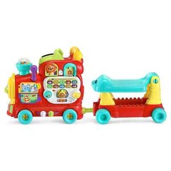 Vtech 4-In-1 Learning Letters Train Sit-To-Stand Walker and Ride-On (Local P/up)