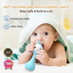 Alilo Yoyo Talking Bunny Baby Singing Musical Rattle Mimicking Toys Repeats