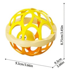 Baby Rattle Sensory Toy Shaker Grasp Ball for Newborn Infants 0-24 Months