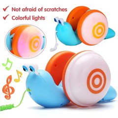 New Pull-Along Snail Toy Realistic Creeping Children’s Toy For 2+ Boy’s Girls’s