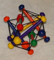 Manhattan Baby Skwish Activity Toy Multi Color Sonsory Wood Rattle