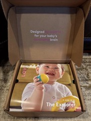 Lovevery the Explorer Play Kit for 9-10 Months Includes Booklet and Box