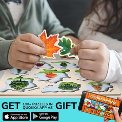 Wooden Puzzles for Toddlers 2-4 – 3X Set Montessori Toys Puzzles for Kids Age…