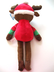 Spark Create Imagine Cute Holiday Baby Toy Reindeer Rattle