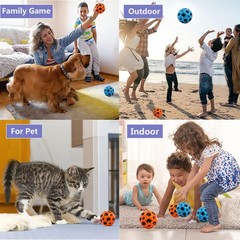 Tendry Extreme High Bouncing Ball Moon Shape for Kids of All Ages, Improve Ha…