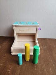 Lovevery Wooden Peg Drop The Thinker Play Kit Baby 11-12 Months Complete