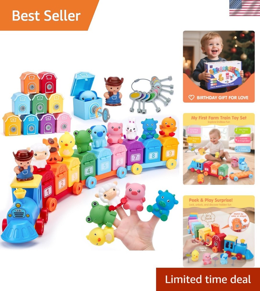 Toddler Learning Toys for 2 3 Old-Counting Matching & Sorting Activity Monte…
