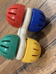 Playwell Activity Toy Hand-Eye Coordination Red Blue Yellow Green White