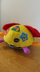 VTech Lady Bug COUNT & HUG Plush Stuffed Baby Songs Shapes Music Crinkle Colors