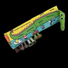 Melissa&Doug Whose Feet? Soft Baby Activity Cloth Book Crocodile #9203 K’s Kids