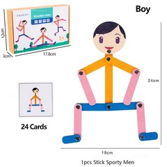 Montessori DIY Puzzle Board Educational Toy for Preschool Fine Motor Skills Trai