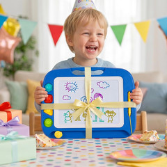 SGILE Toddler Toys for Kids, Large Magnetic Drawing Board for Birthday Gift, Toy
