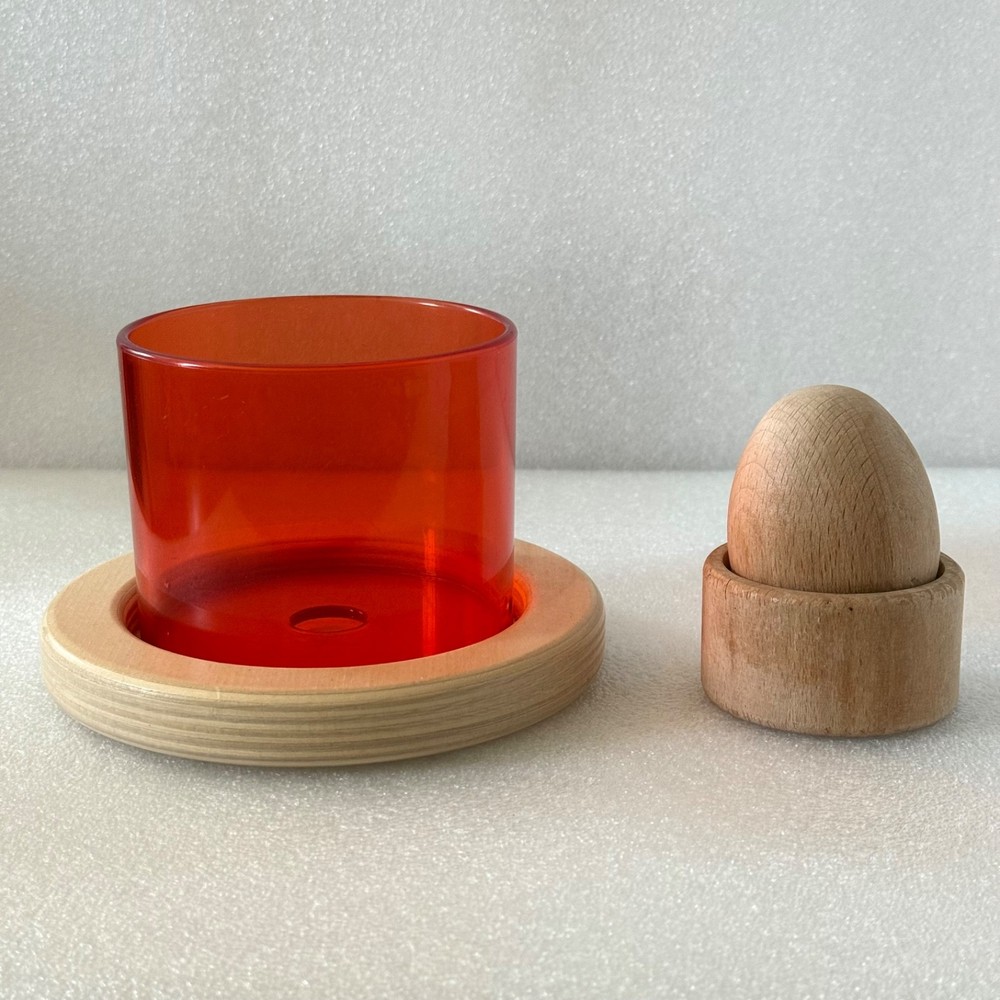 Lovevery The Explorer 9 – 10 Months Replacement Tube Tower Parts Wooden Egg Cup