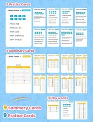 Interactive Phonics & Math Flash Cards Set for Preschoolers