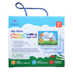 Simply magic 112PCS My First Busy Book for Toddlers 3 4 5 Years Busy Book